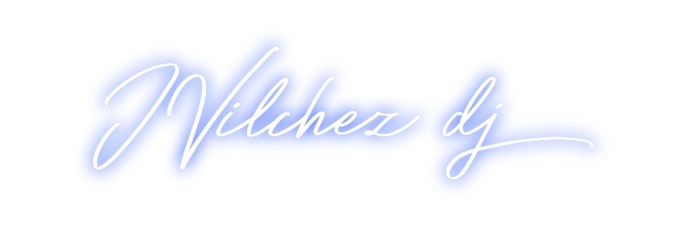Neon personalizado: JVilchez dj
