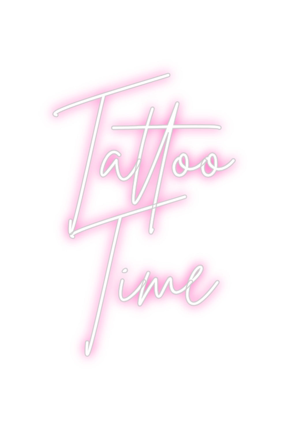 Neon personalizado: Tattoo
Time