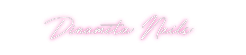 Neon personalizado: Dinamita Nails