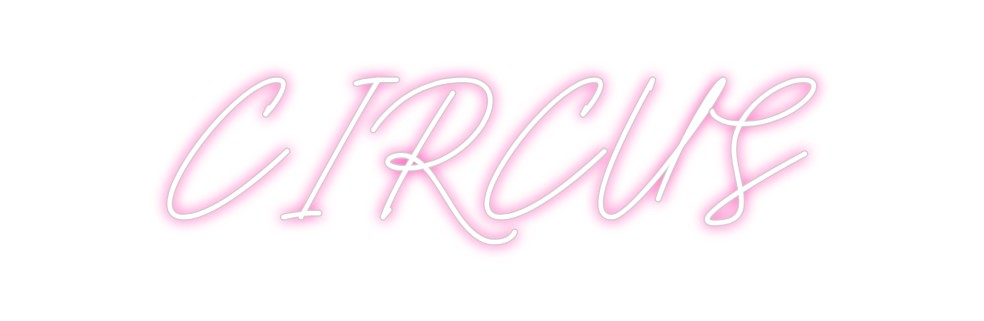 Neon personalizado: CIRCUS