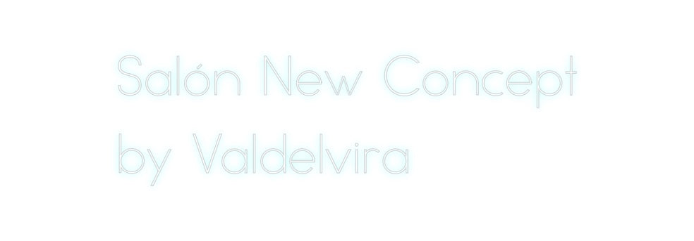 Neon personalizado: Salón New Con...