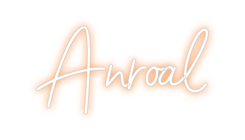 Neon personalizado: Anroal