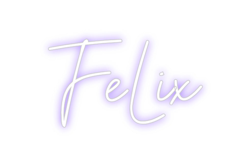 Neon personalizado: FeLix