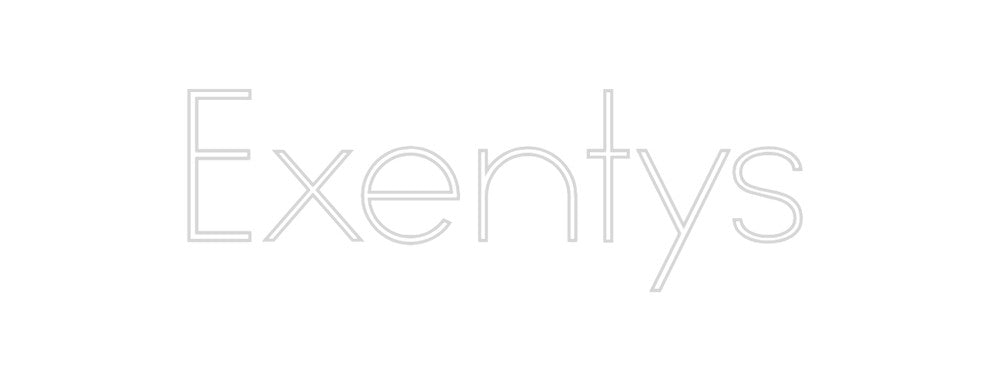 Neon personalizado: Exentys
