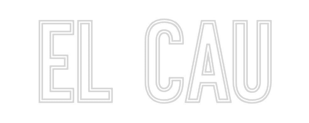 Neon personalizado: El cau