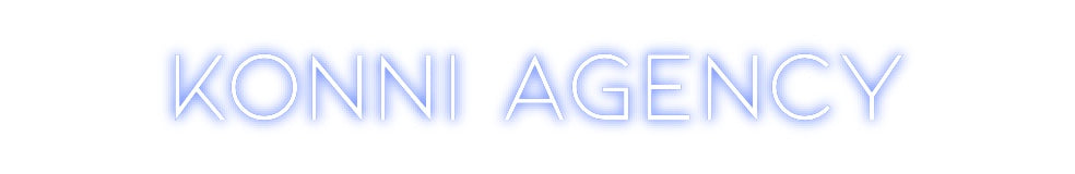 Neon personalizado: KONNI AGENCY