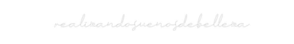 Neon personalizado: #realizandosu...