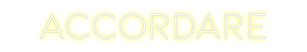 Neon personalizado: Accordare