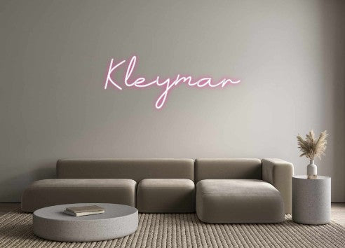 Neon personalizado: Kleymar