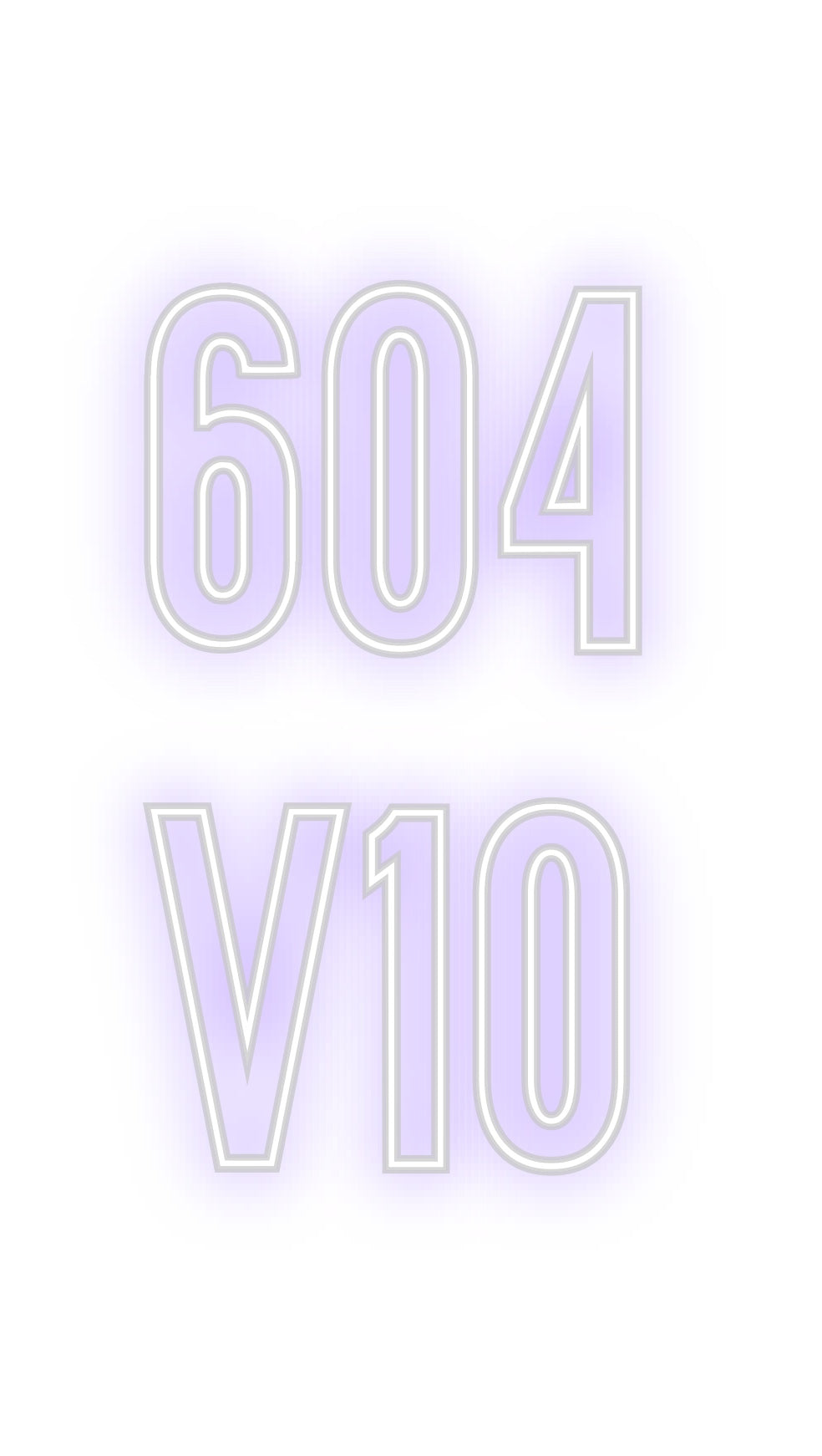 Neon personalizado: 604
V10