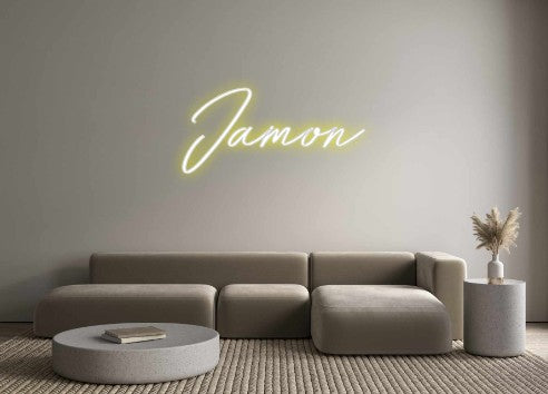 Neon personalizado: Jamon