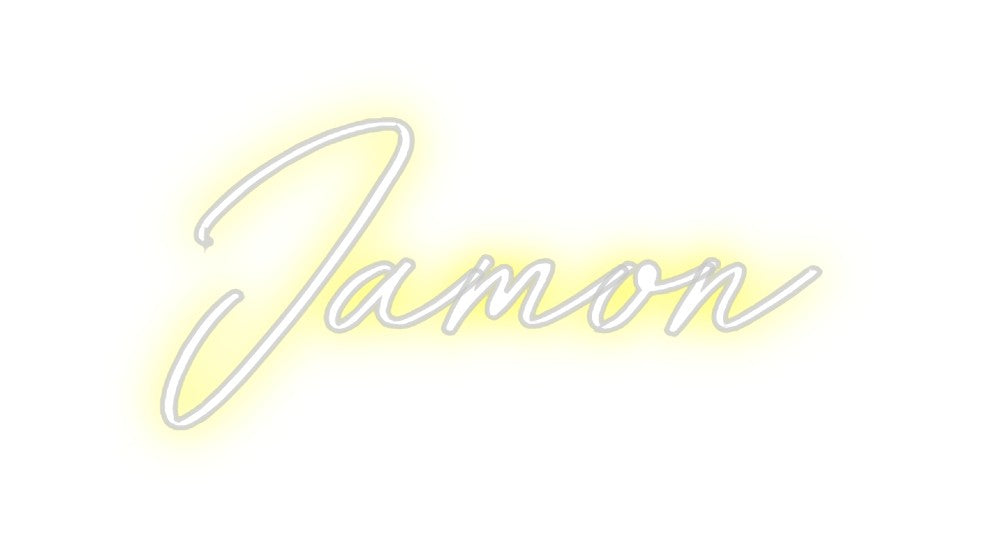 Neon personalizado: Jamon
