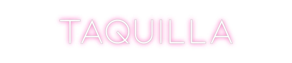 Neon personalizado: Taquilla
