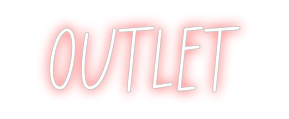 Neon personalizado: OUTLET
