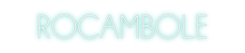 Neon personalizado: ROCAMBOLE