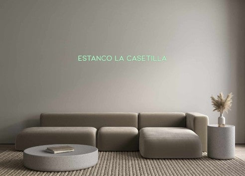 Neon personalizado: ESTANCO LA CA...
