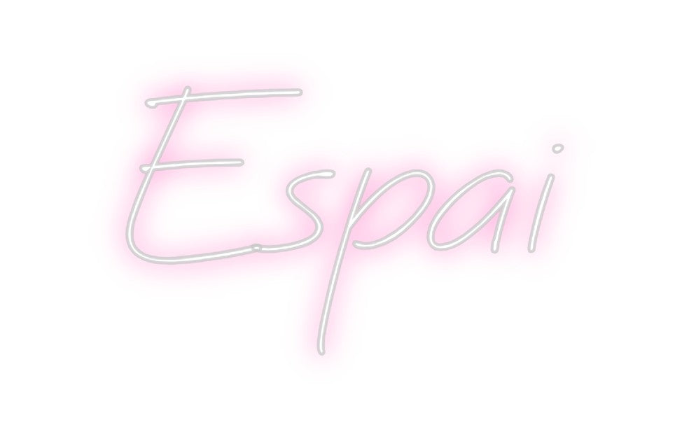 Neon personalizado: Espai