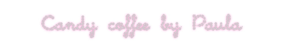 Neon personalizado: Candy coffee ...