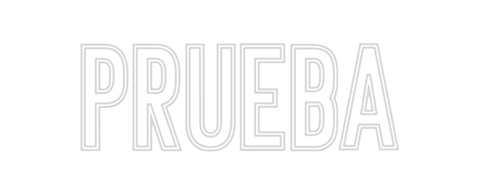 Neon personalizado: Prueba