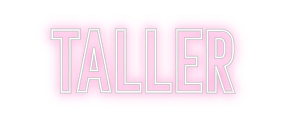 Neon personalizado: TALLER