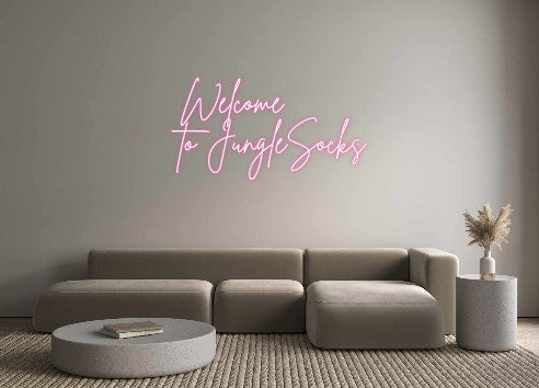 Neon personalizado: Welcome
to J...
