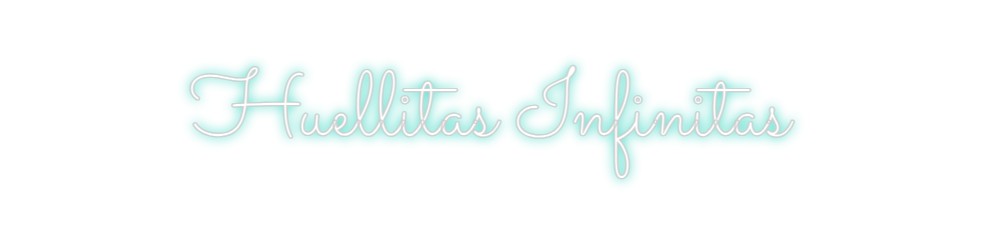 Neon personalizado: Huellitas Inf...
