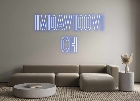 Neon personalizado: ImDavidovi
ch