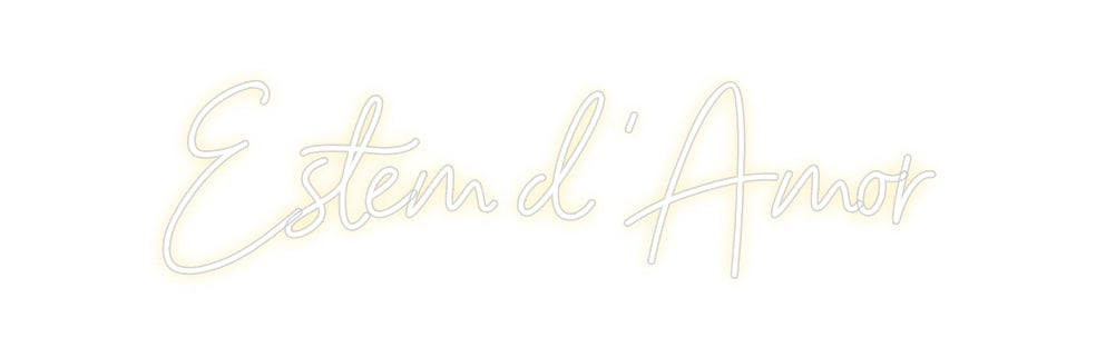 Neon personalizado: Estem d ’Amor