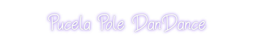 Neon personalizado: Pucela Pole D...