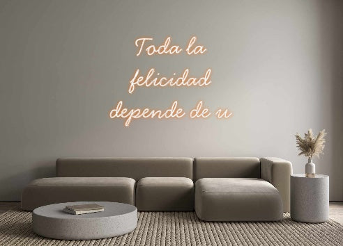 Neon personalizado: Toda la
feli...
