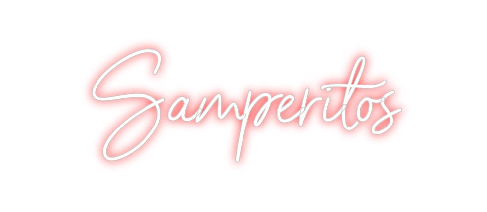 Neon personalizado: Samperitos