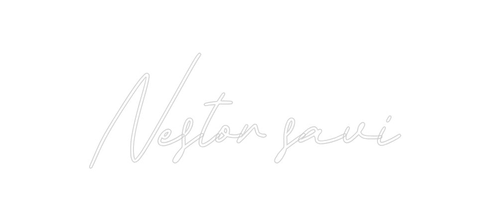 Neon personalizado: Nestor savi