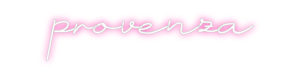 Neon personalizado: provenza