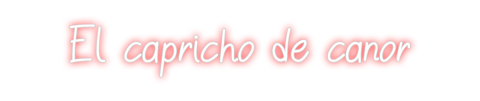 Neon personalizado: El capricho d...