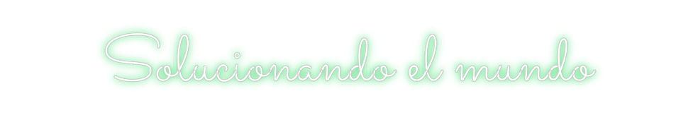 Neon personalizado: Solucionando ...