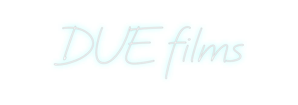 Neon personalizado: DUE films