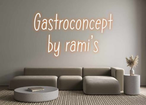 Neon personalizado: Gastroconcept...