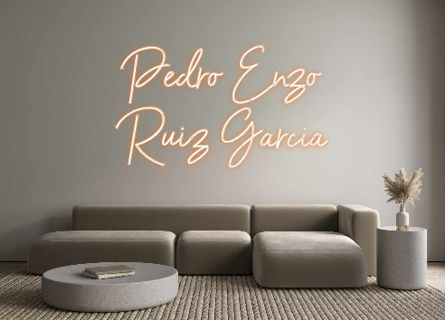 Neon personalizado: Pedro Enzo
R...