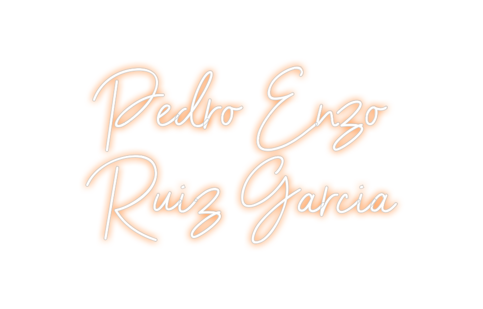 Neon personalizado: Pedro Enzo
R...