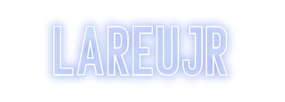 Neon personalizado: LAREUJR