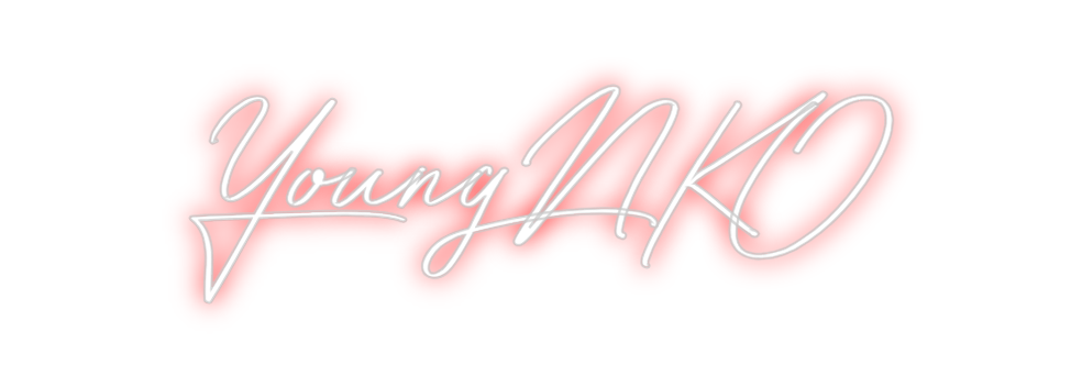 Neon personalizado: YoungNKO