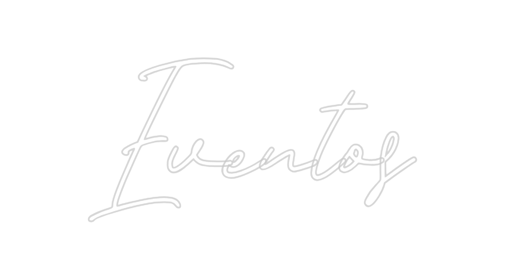 Neon personalizado: Eventos