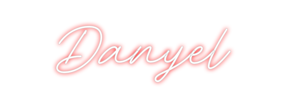 Neon personalizado: Danyel