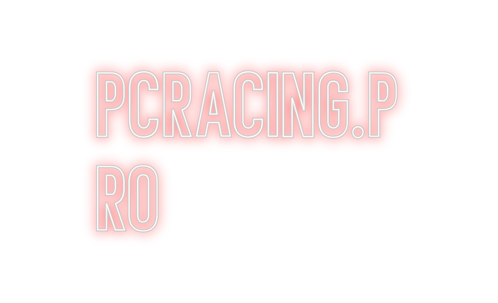 Neon personalizado: PCRACING.P
RO