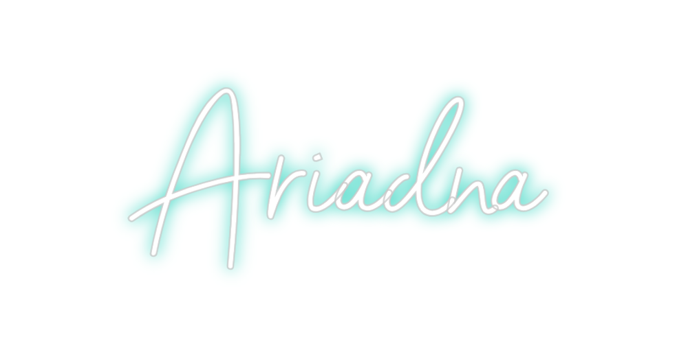 Neon personalizado: Ariadna