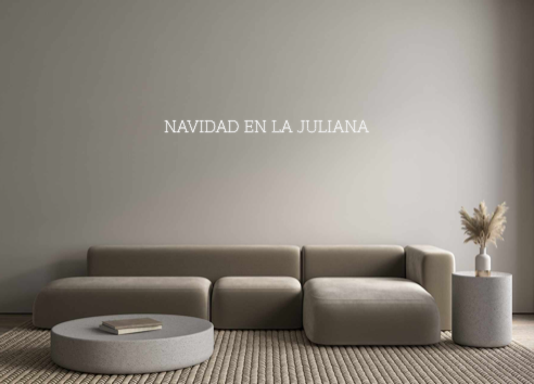 Neon personalizado: NAVIDAD EN LA...