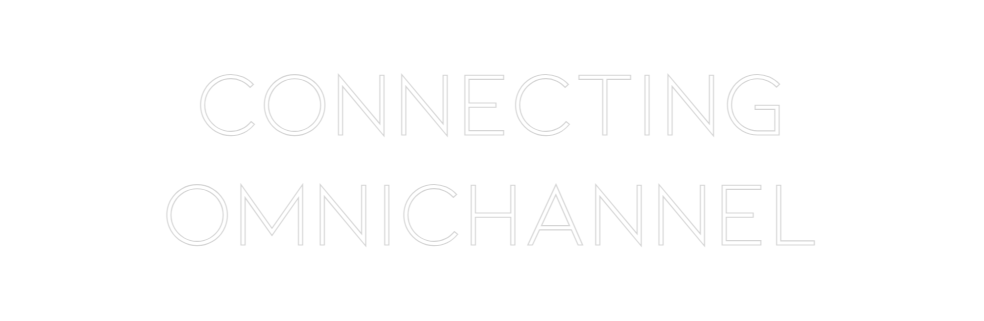 Neon personalizado: CONNECTING
O...