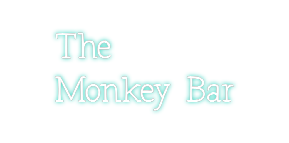 Neon personalizado: The
Monkey Bar