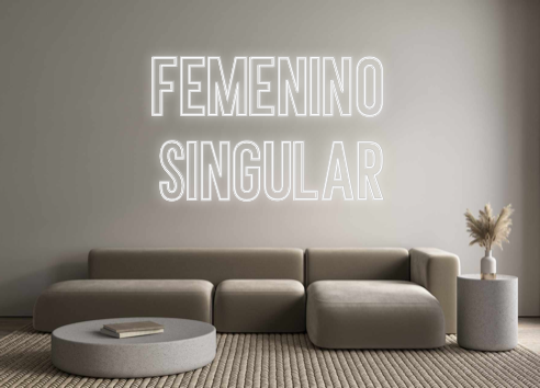 Neon personalizado: Femenino
Sin...