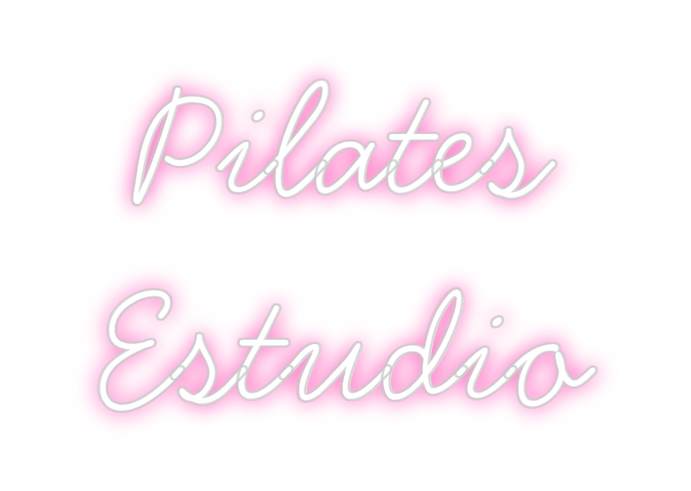Neon personalizado: Pilates
Estu...